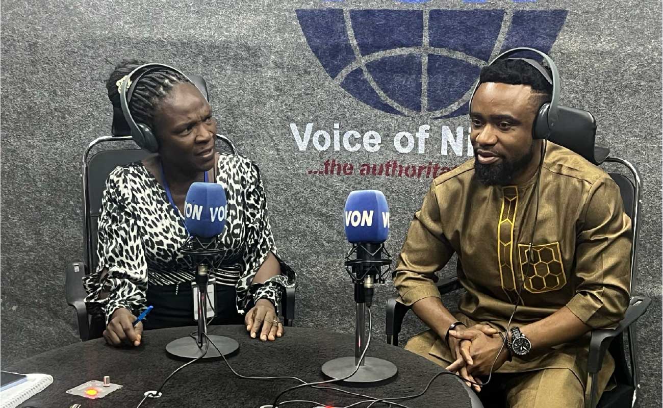 Dr. Michael Nwankpa had a Live Chat with Voice of Nigeria, Abuja