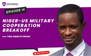 Episode 19 - Niger-US Military Cooperation Breakoff