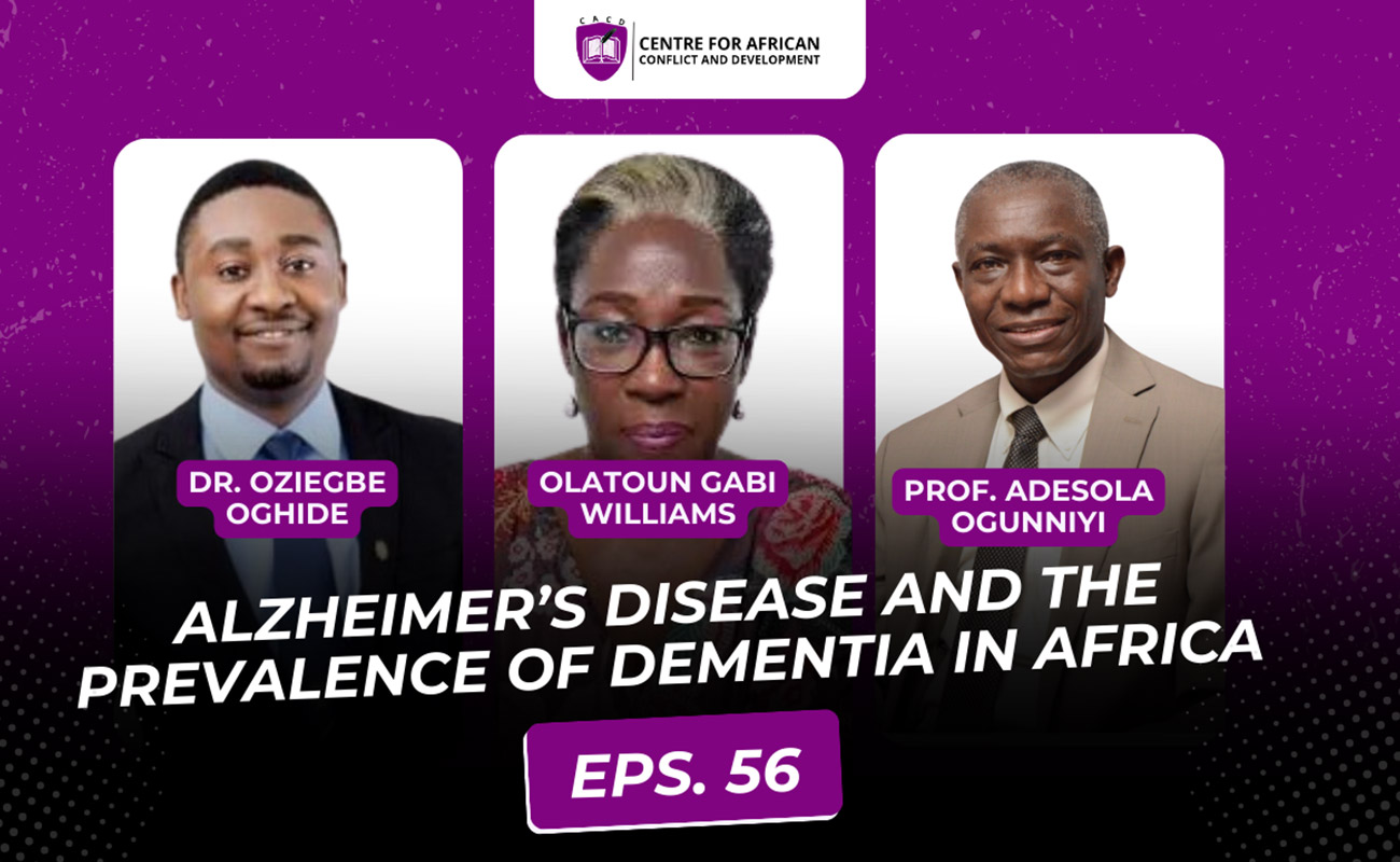 Episode 56 – Alzheimer’s disease and the prevalence of dementia in Africa