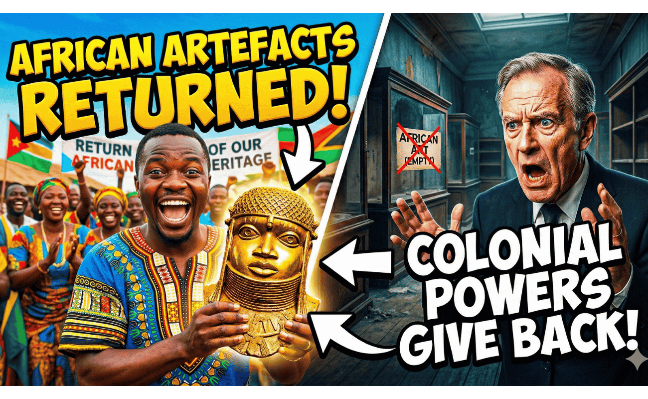 Episode 119 – The Return of African Stolen Artefacts by European Colonial Powers