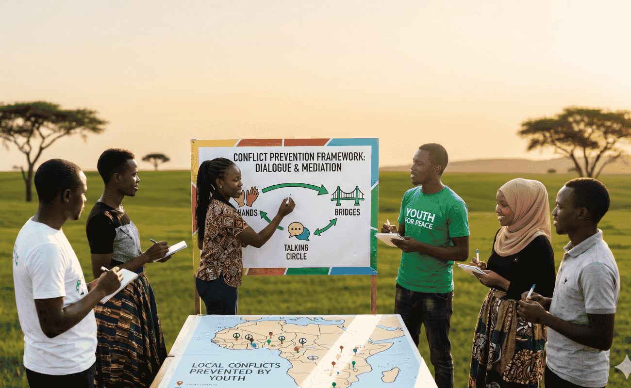 THE RISE OF YOUTH-LED PEACE INITIATIVES IN AFRICA- HOW YOUNG AFRICANS ARE WORKING TO PREVENT LOCAL CONFLICTS