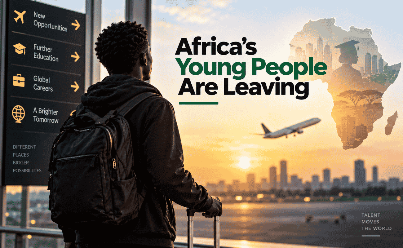 Why Africa’s Young People Are Leaving and what it means for the Continent’s future